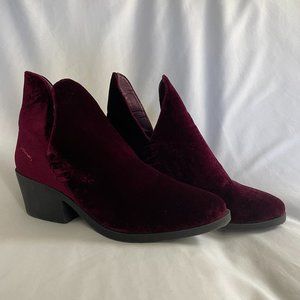COOLWAY BRIEL VELVET BOOTIE